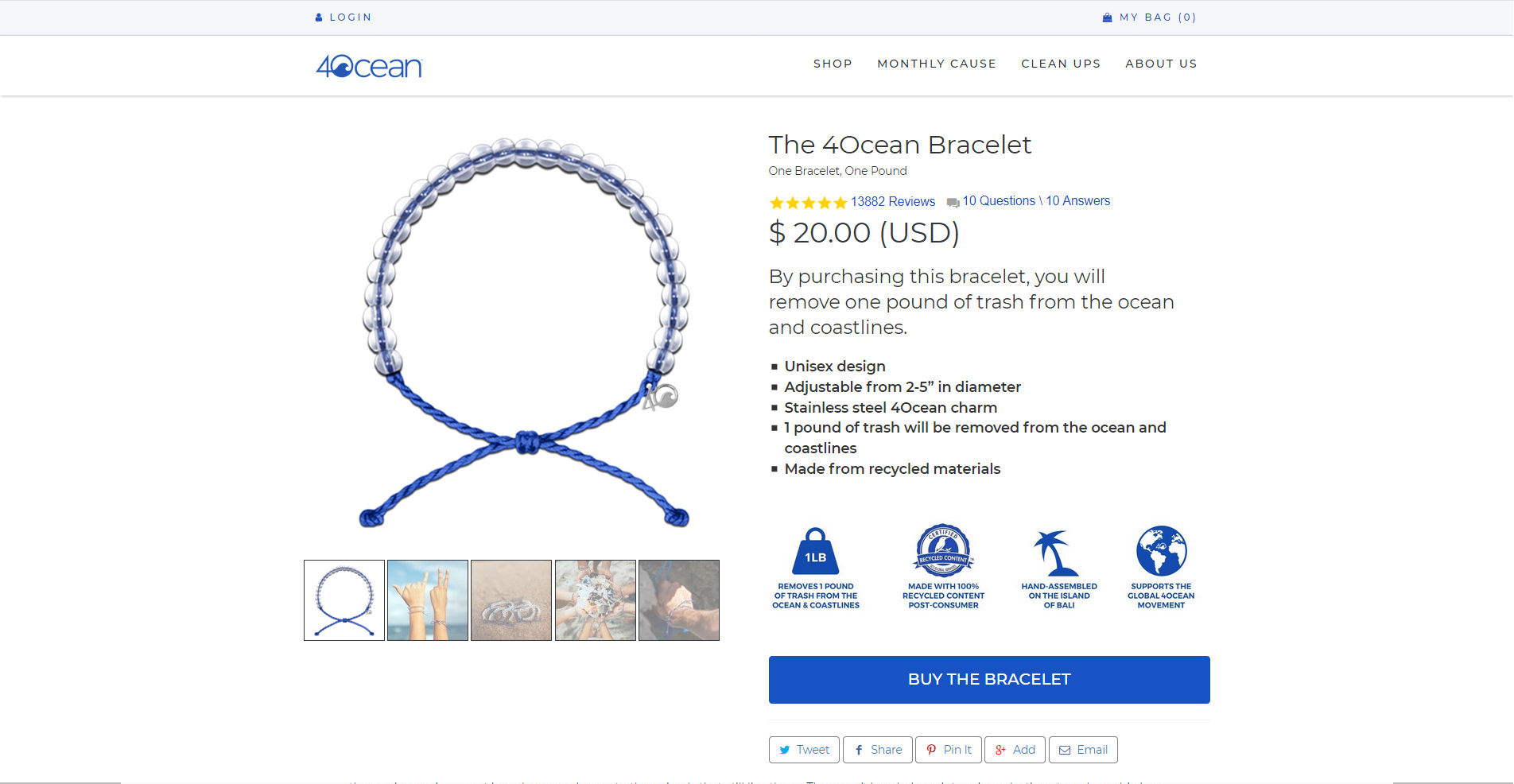 4Ocean website image