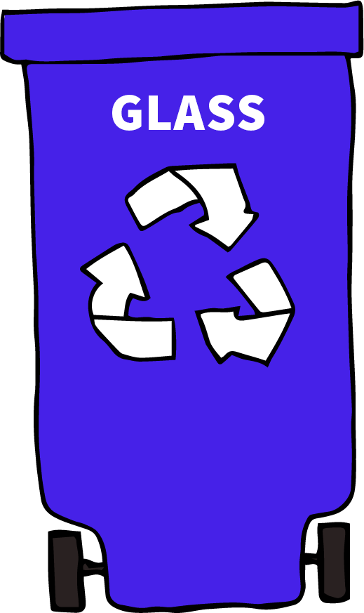 Recycling Bin for Glass