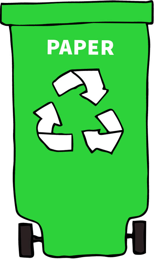 Recycling Bin for Paper