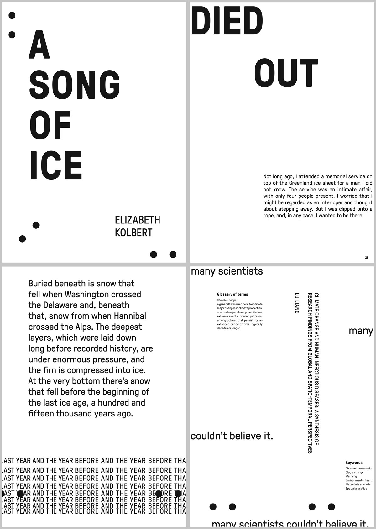 Poster Series: Projection Publication