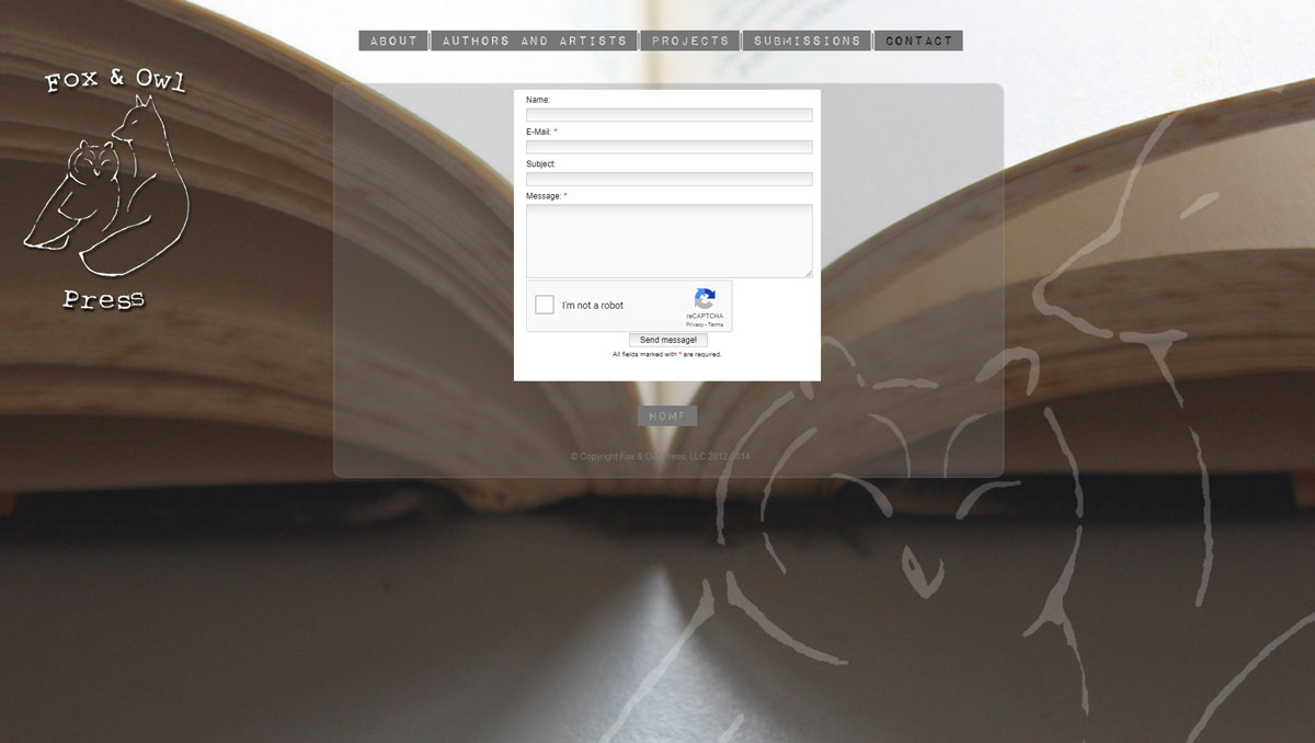 Original Site: Contact Page