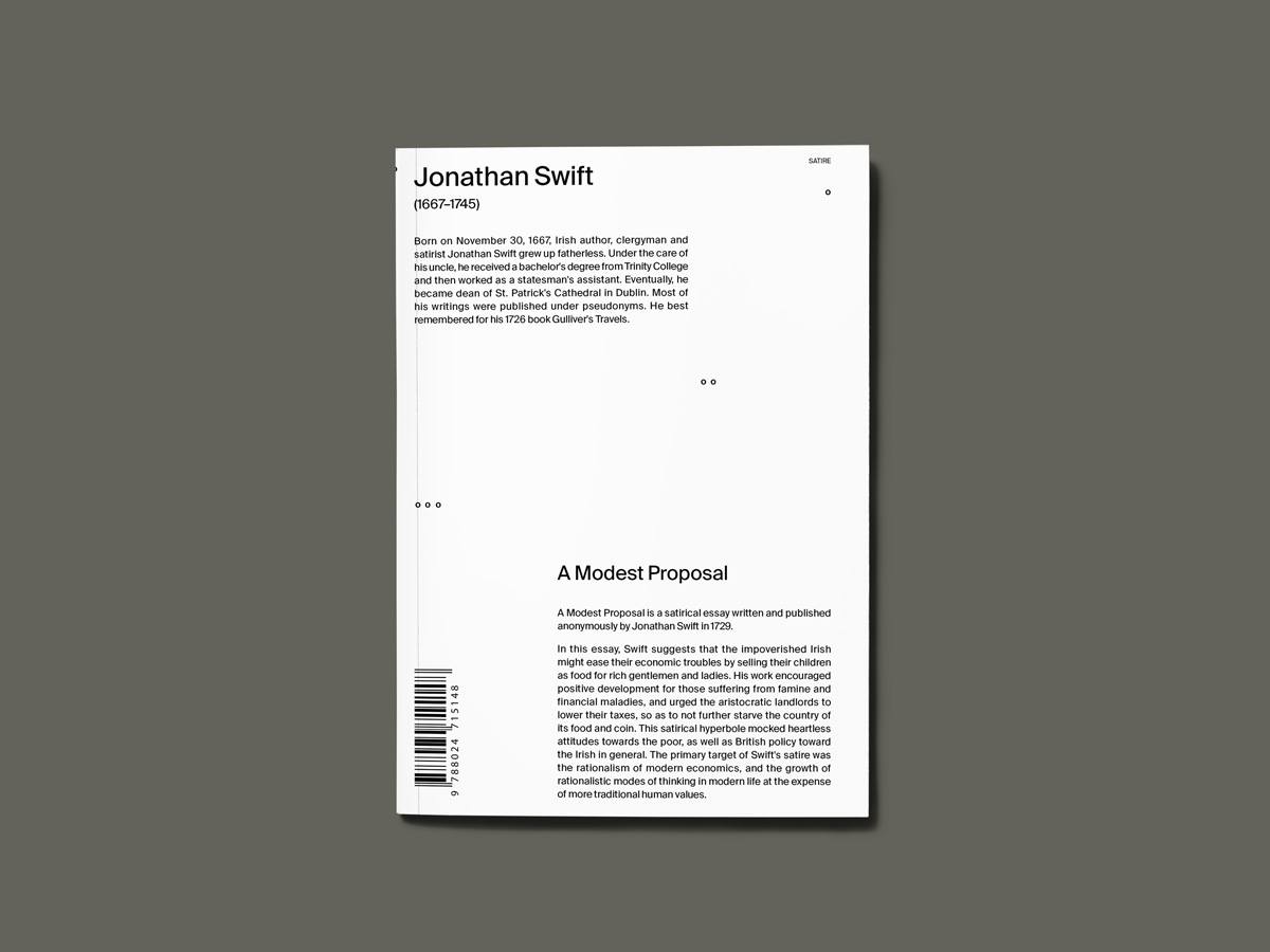 Web Print Typography: Jonathan Swift