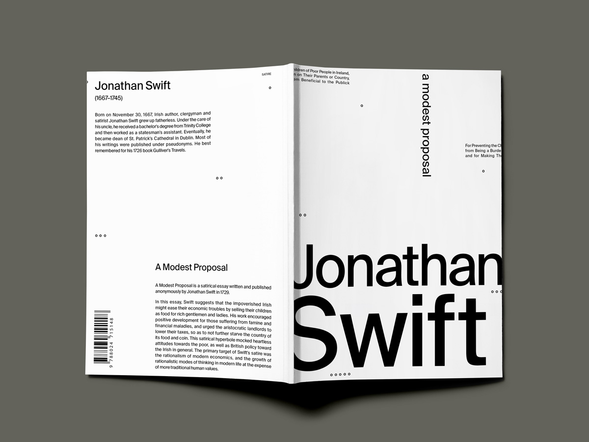 Web Print Typography: Jonathan Swift